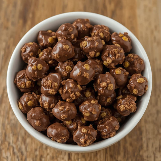 Qruncholoria Chocolate-Coated Crunchies