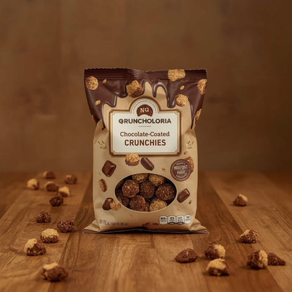 Qruncholoria Chocolate-Coated Crunchies